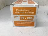 Relay & Control Corp SS-600 Push Button Control Station