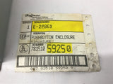 Hoffman E-2PBGX Pushbutton Enclosure Type 12 13