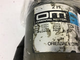 Oriental 2IKOGN-AUL Induction motor 115 Volts 1500 Rpm