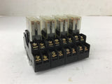 Omron G2R-2-S 5 Amp 250 Vac 12 Vdc Coil Lot of 4