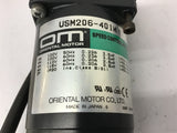 Oriental motor USM206-401W Speed Control Motor 115 Volts 0.20 Amps 6 Watts