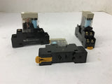 Omron G2R-2-5 5 Amp 250 Vac Relay Lot Of 3