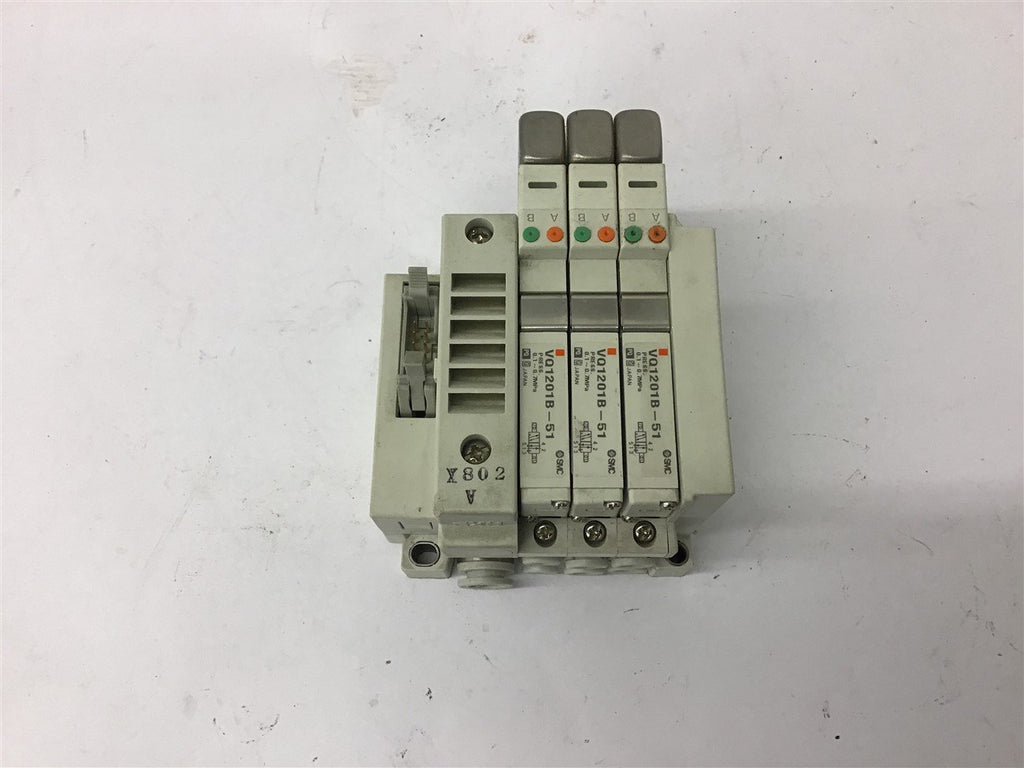 SMC VQ1201B-51 Pneumatic Solenoid Manifold