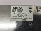 Omron S8E1-02524D power supply 1000-120 Vac Input 24 VDC Output