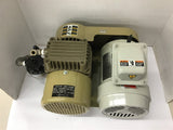 Orion KHA750A-306-G3 Dry Vacuum pump 0.65 KW 200 Volts 3 Amp