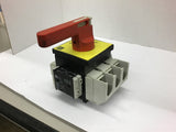 TE VDE 0660 IEC 947-3 ON-OFF Selector Switch 125A 660V