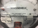 Dwyer 2008C 15 Psi Magnehelic Pressure Gauge