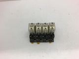 Omron MY2N 0853W2 Relays 220/240VAC Lot of 4