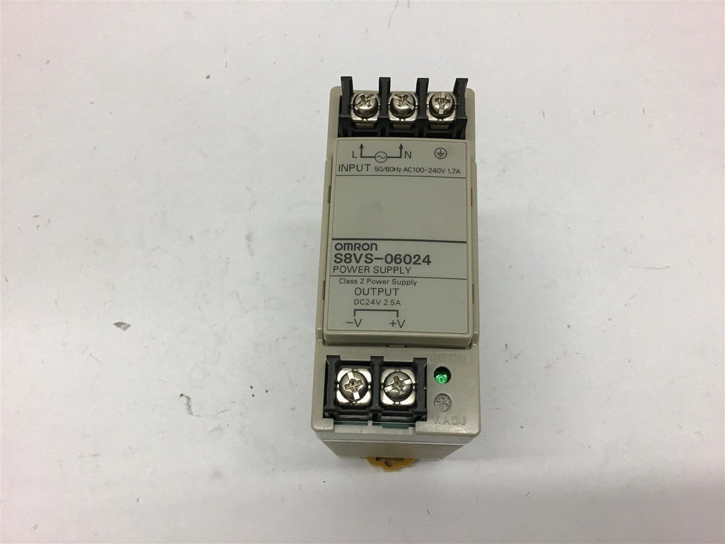 Omron S8VS-06024 Power Supply 50/60HZ AC100-240V 1.7A