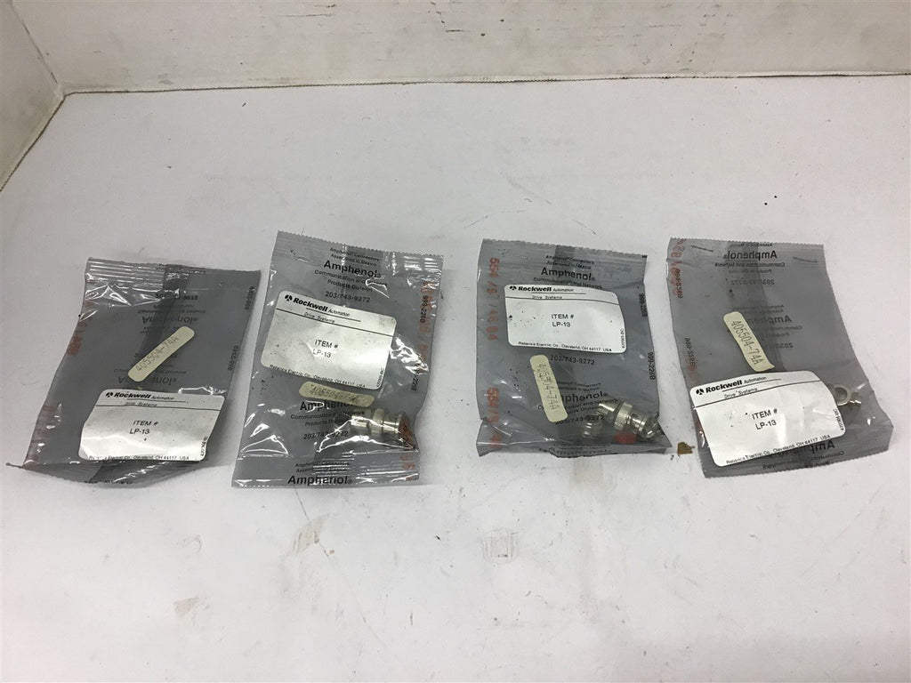 Amphenol 999-226B Connector Lot Of 4