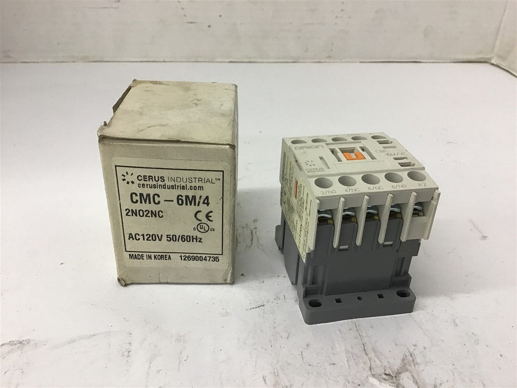 Cerus CMC-6M/A Contactor 120 Volt Coil