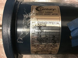 Century DC105 DC Motor 1/4HP 1750 RPM 34 Frame 90V TEFC CM34D17FC11A