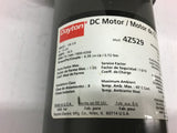 Dayton 4Z529 DC Motor 1/6-1/3 HP 1800-4200RPM 12-24V