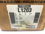 Baldor L1203 .25 HP AC Motor 115/230 Volts Single Phase 1800 Rpm 48 FR