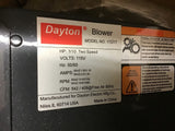 Dayton 1TDT7 Blower 115 Volts 542 CFM 1/10 Hp