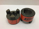 Lovejoy L-100 Jaw Coupling 1-3/8" Bore Lot of 2