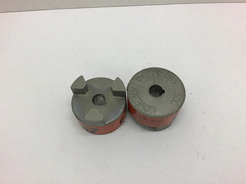 Lovejoy L-095 Jaw Coupling 1/2" Bore Lot of 2