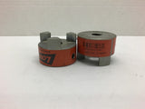 Lovejoy L-095 Jaw Coupling 1/2" Bore Lot of 2