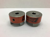 Lovejoy L-095 Jaw Coupling 1/2" Bore Lot of 2