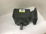 Boston F721-50-B5-G 0.66 Input Hp Gear Reducer 50:1 Ratio Left Angle