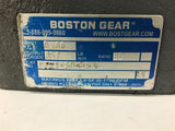 Boston F721-50-B5-G 0.66 Input Hp Gear Reducer 50:1 Ratio Left Angle