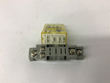 Idec RHIB-U 24 VDC Relay W/ Base Lot Of 7