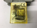 Idec RHIB-U 24 VDC Relay W/ Base Lot Of 7