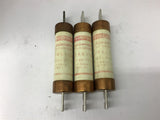 Gould Shawmut TRS110 Time Delay Fuse 110 Amps 600 VAc Lot Of 3