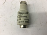 Ferraz shawmut DIIGG50V25 Fuse 25 Amp 500 Volts Lot Of 10