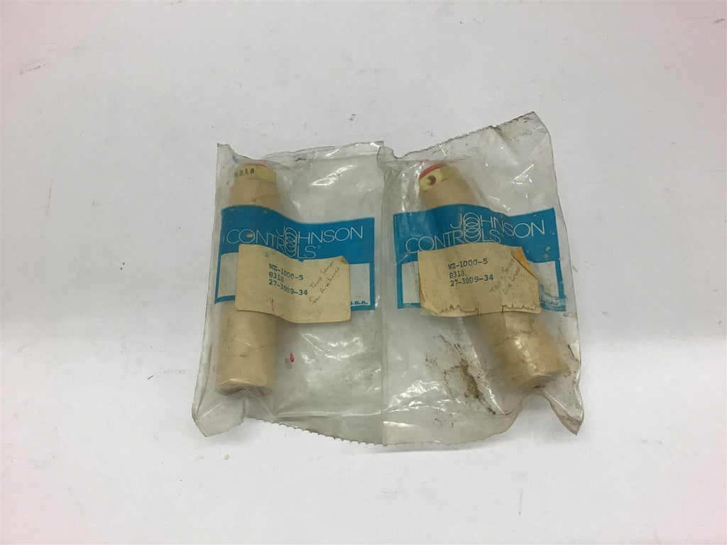 Johnson Controls WZ-100C-5 Assembly for Temperature Sensor Brass Lot of 2