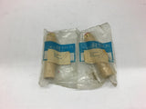 Johnson Controls WZ-100C-5 Assembly for Temperature Sensor Brass Lot of 2