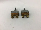 Pollak 50 Amp Toggle Switch 2-24 Vdc Lot of 2