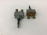 Pollak 50 Amp Toggle Switch 2-24 Vdc Lot of 2