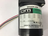 Oriental Motor 21K6GN-AW 6 W 115 Volt 0.20 A 1450 Rpm w/ 2GN12.5KA