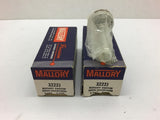 Mallory 3222J Non-Shorting Rotary Switch Lot of 2