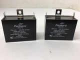 Packard PDCF10 10UF 440 Vac Capacitor Lot Of 2