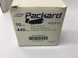 Packard PDCF10 10UF 440 Vac Capacitor Lot Of 2