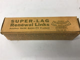 Buss LKN 40 Super Lag Renewal Links 40 amp 250 Volts Lot Of 20