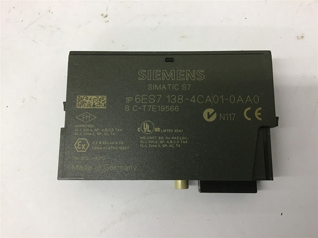 Siemens 6ES7 138-4CA01-0AA0 Power Module