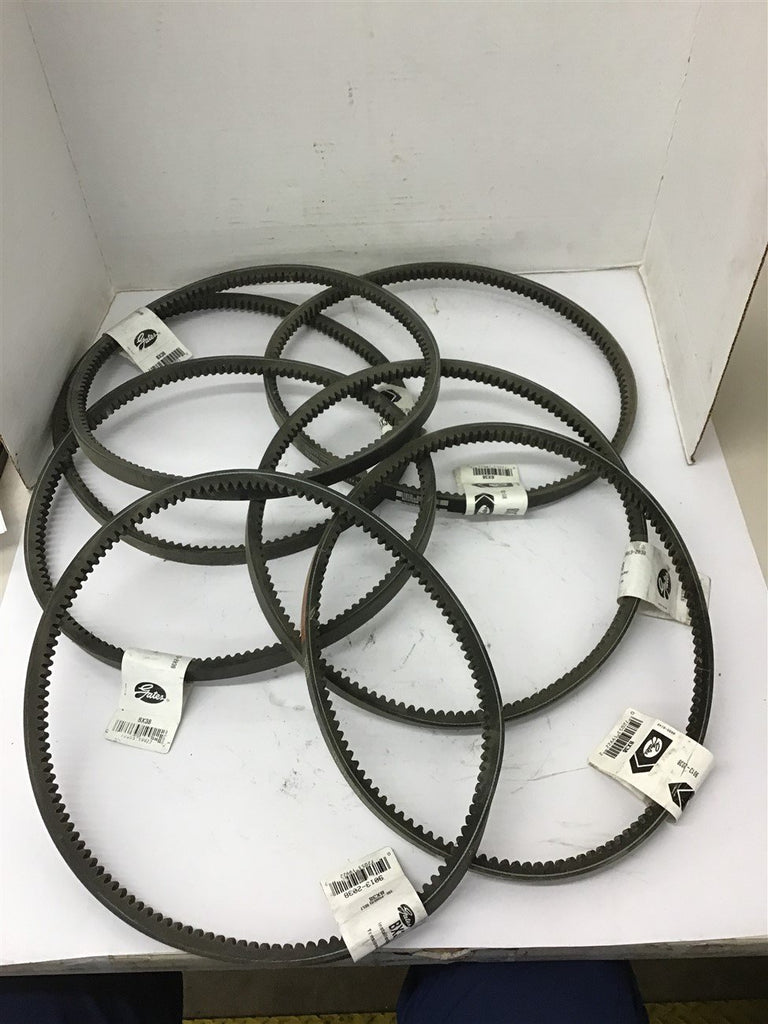 Gates BX38 Belt Lot Of 7