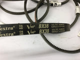 Gates BX38 Belt Lot Of 7