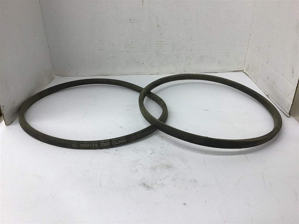 Gates Truflex 3380 5L380 Belt Lot Of 2