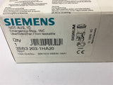 Siemens 3SB3 203-1HA20 Emergency Stop 1 NC