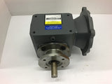 Boston Gear F7155XB5612 Right Angle Gear Reducer 5:1 Ratio 1.49 Input Hp