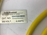 Woodhead 884030B01N040 250 Volt 4 Amps Cordset