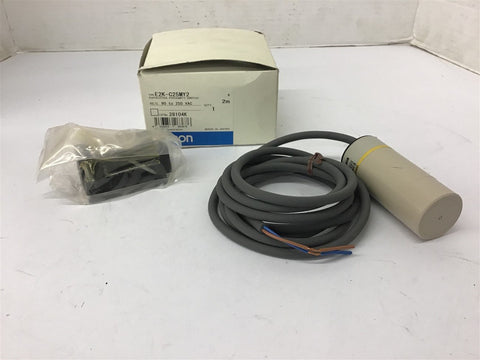 Omron E2K-C25MY2 Capacitive Proximity Switch 90-250 Vac