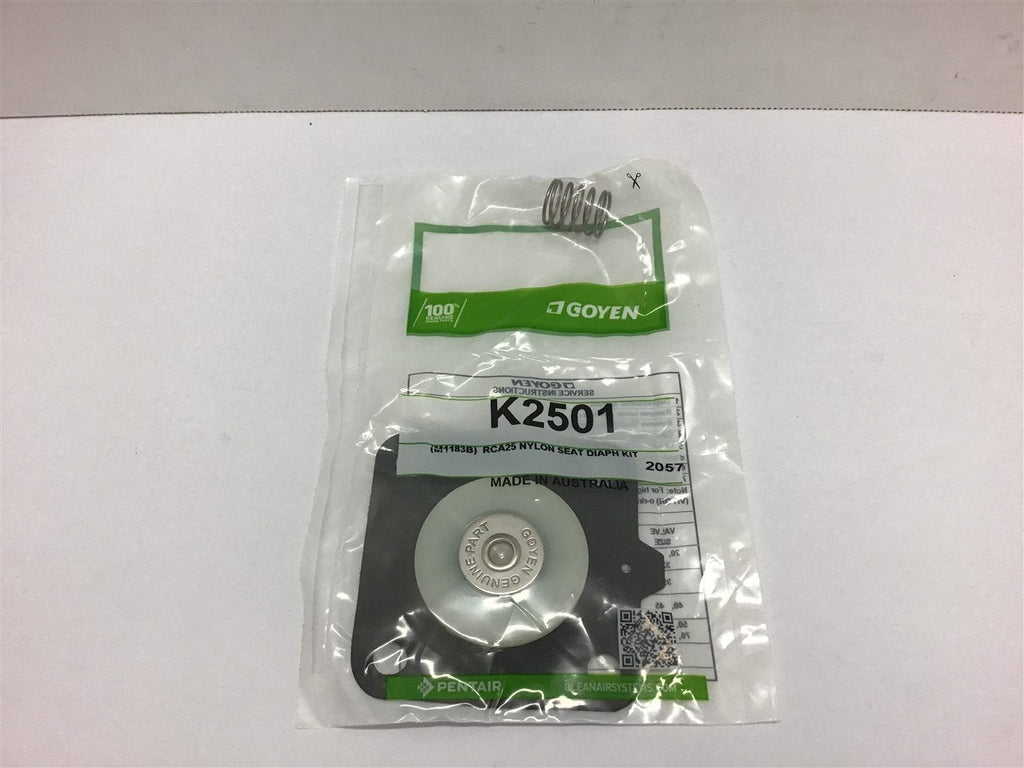 Goyen K2501 RCA25 Nylon Seat Diaphragm Kit