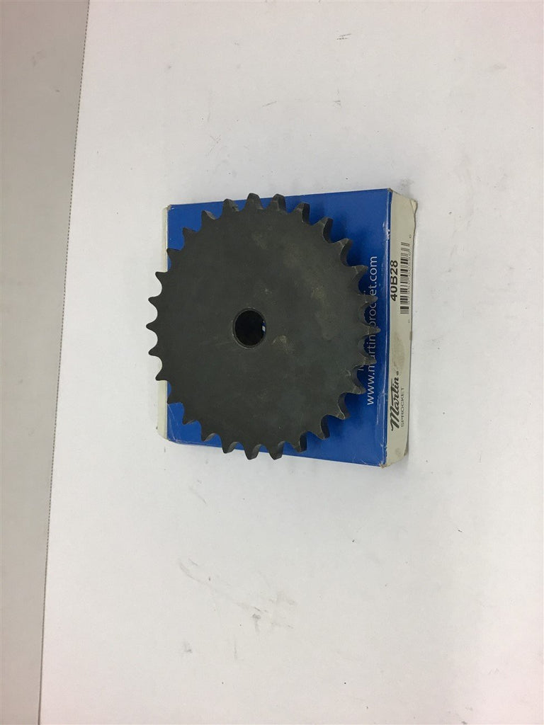 Martin 40B28 Sprocket 40 Chain 28 Teeth Blank Bore