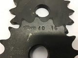 Martin 4016 Sprocket 40 Chain 16 Teeth Lot of 2