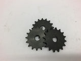 Martin 4016 Sprocket 40 Chain 16 Teeth Lot of 3